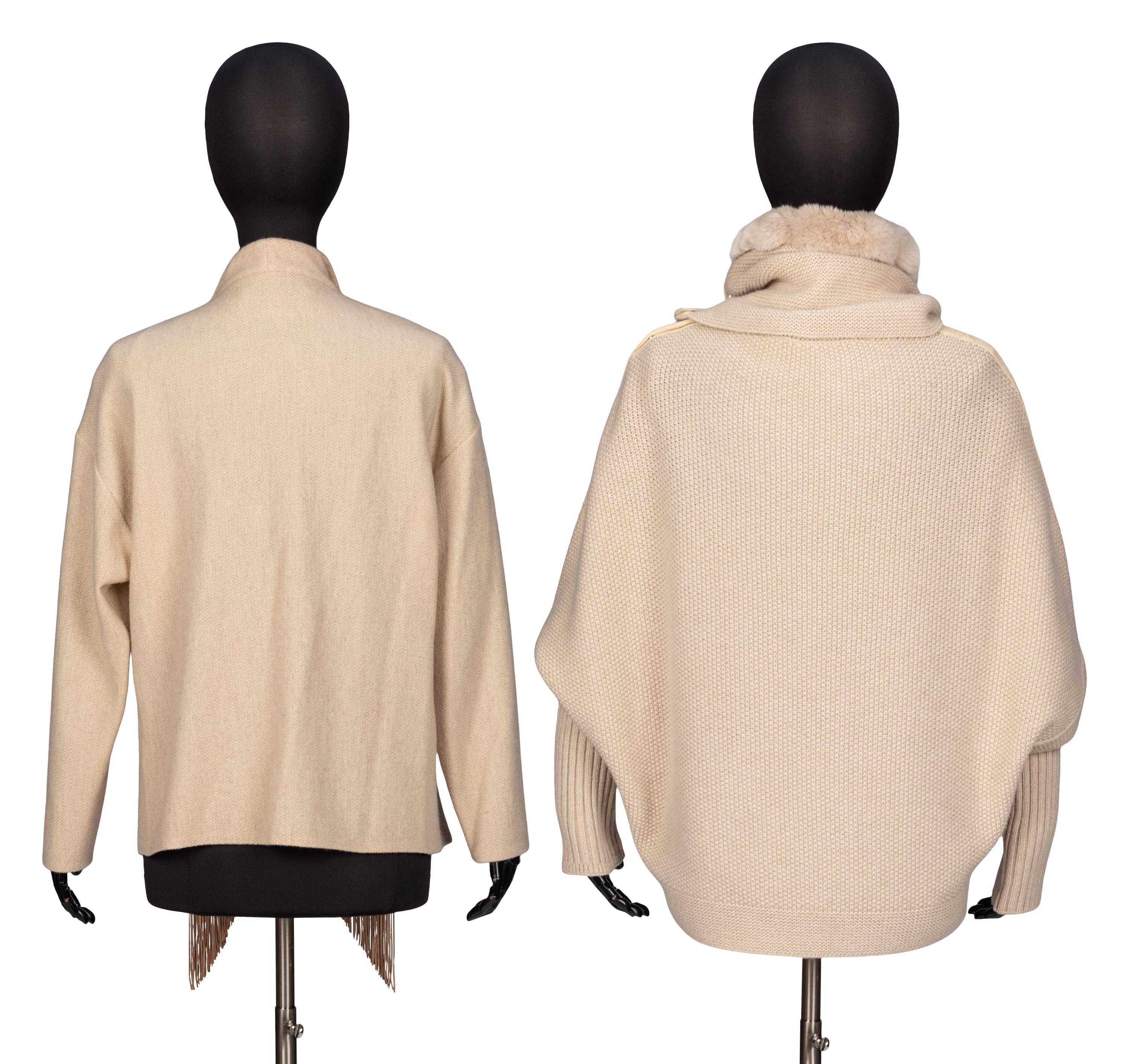 Ralph Lauren & Loro Piana, Two Knit Tops