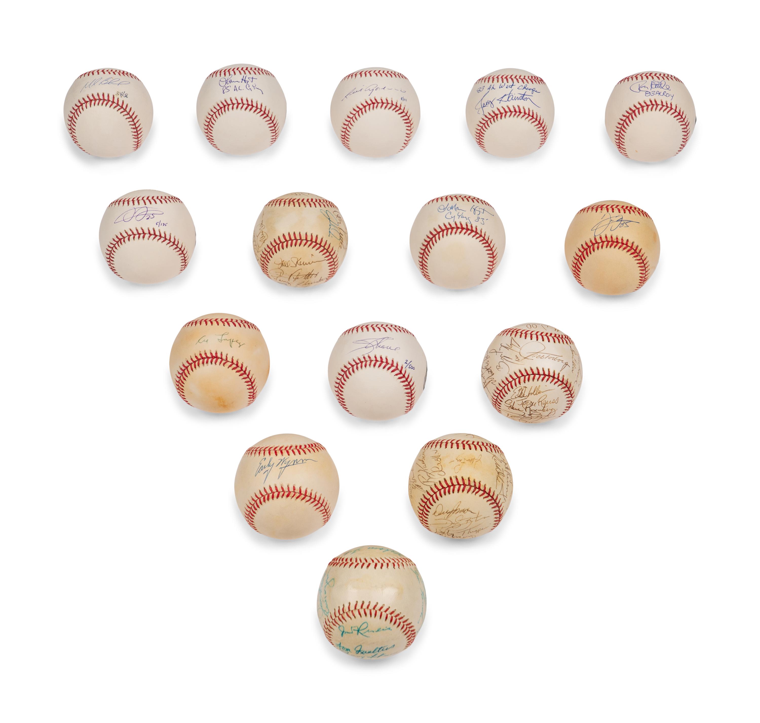 A Large Collection of Chicago White Sox Signed Autograph Items (Beckett Authentication Services)
