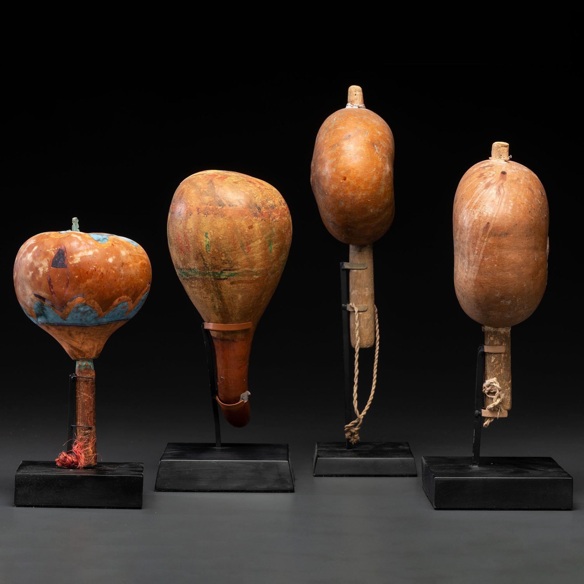 Group of Pueblo Rattles, From the Collection of Dick Jemison, Alabama