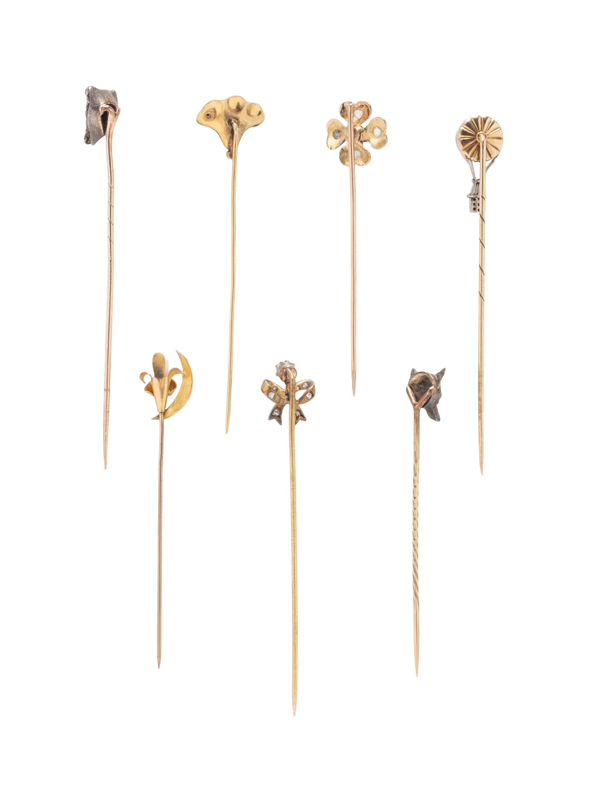 ANTIQUE, COLLECTION OF STICKPINS