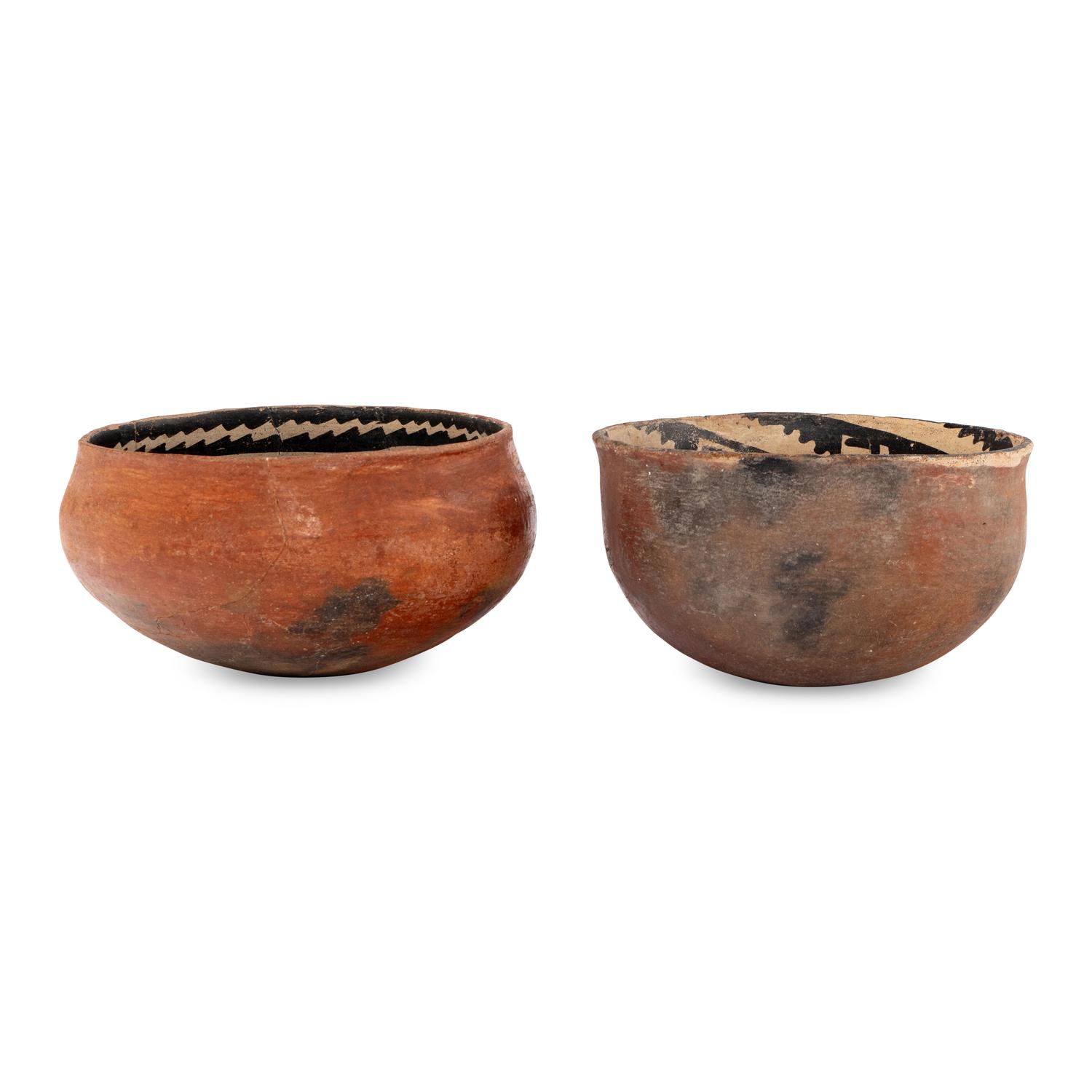 Ancestral Pueblo, Gila River and Tonto Pottery Bowls