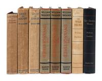 FAULKNER, William (1897-1962). A group of 8 FIRST EDITIONS, comprising: