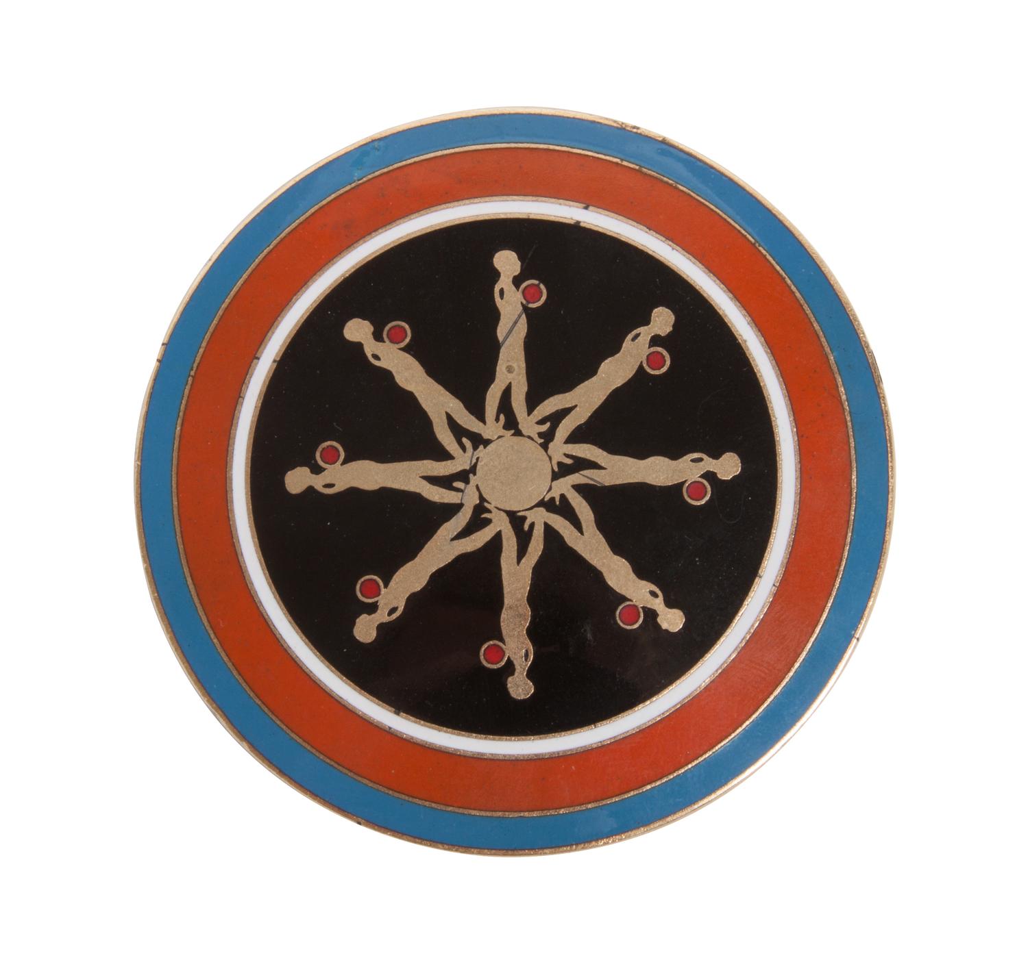 Ernest Trova, (American, 1927-2009), Falling Man Medallion