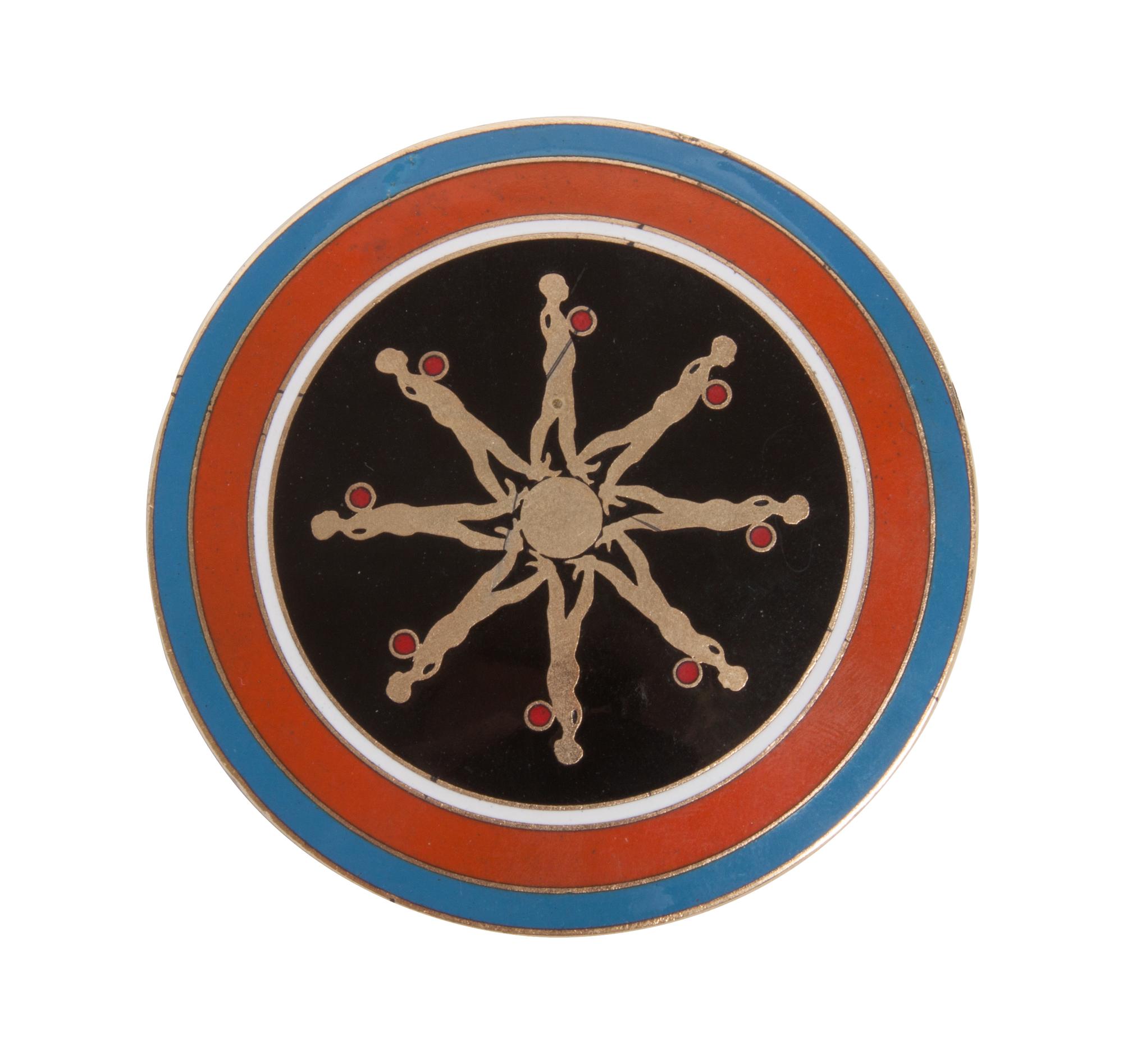Ernest Trova, (American, 1927-2009), Falling Man Medallion