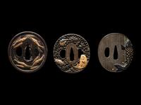 Three Japanese Metal Tsuba