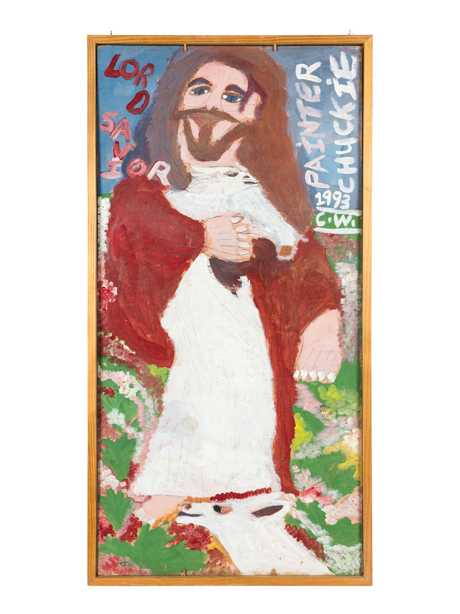Lord Savior (Jesus Christ) and Michael Jordan Christ Talent (a double-sided work)