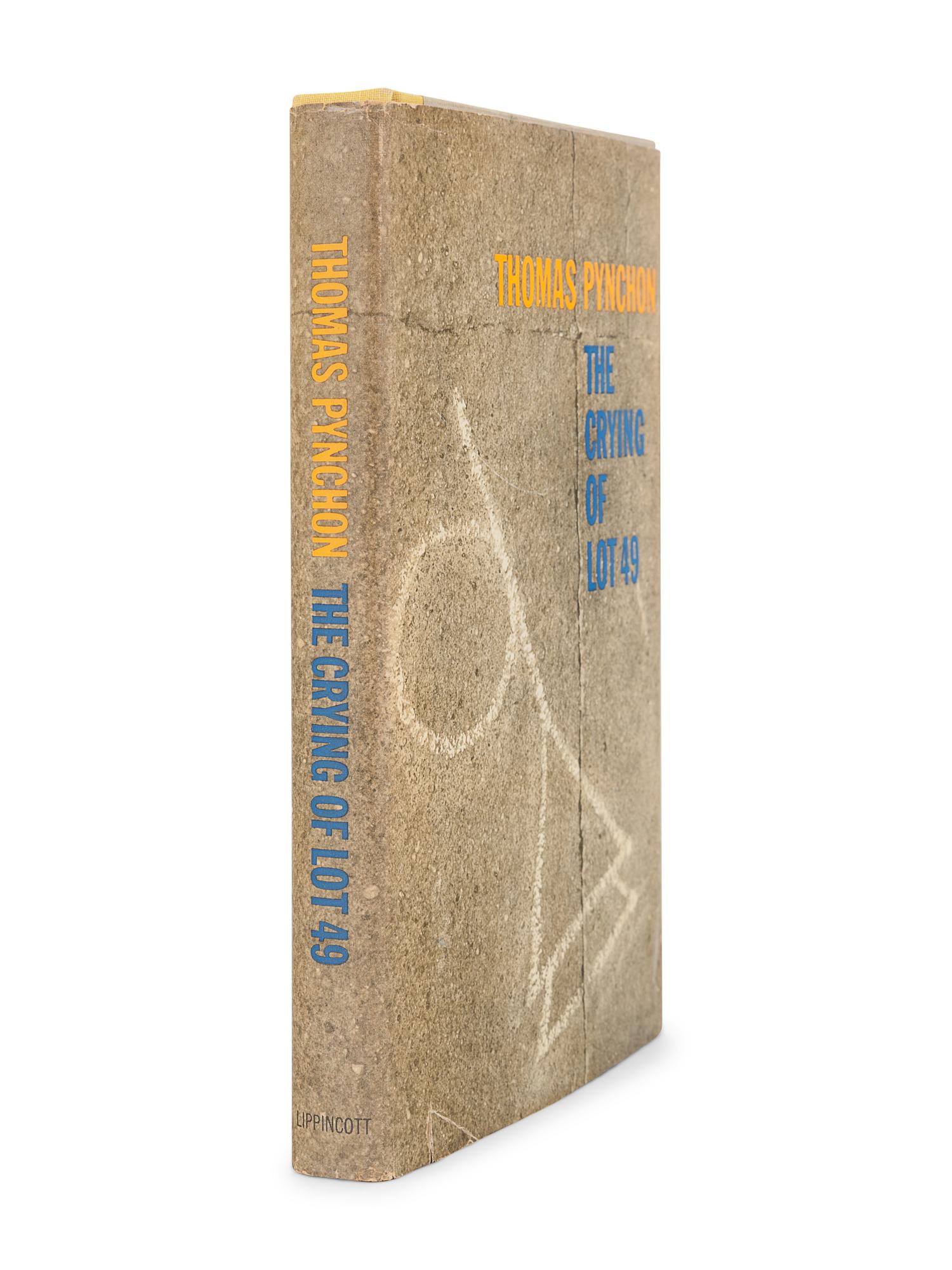 PYNCHON, Thomas (b. 1937). The Crying of Lot 49 . Philadelphia and New York: J.B. Lippincott Company, 1966.