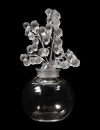 A Group of Four Lalique Dresser Articles