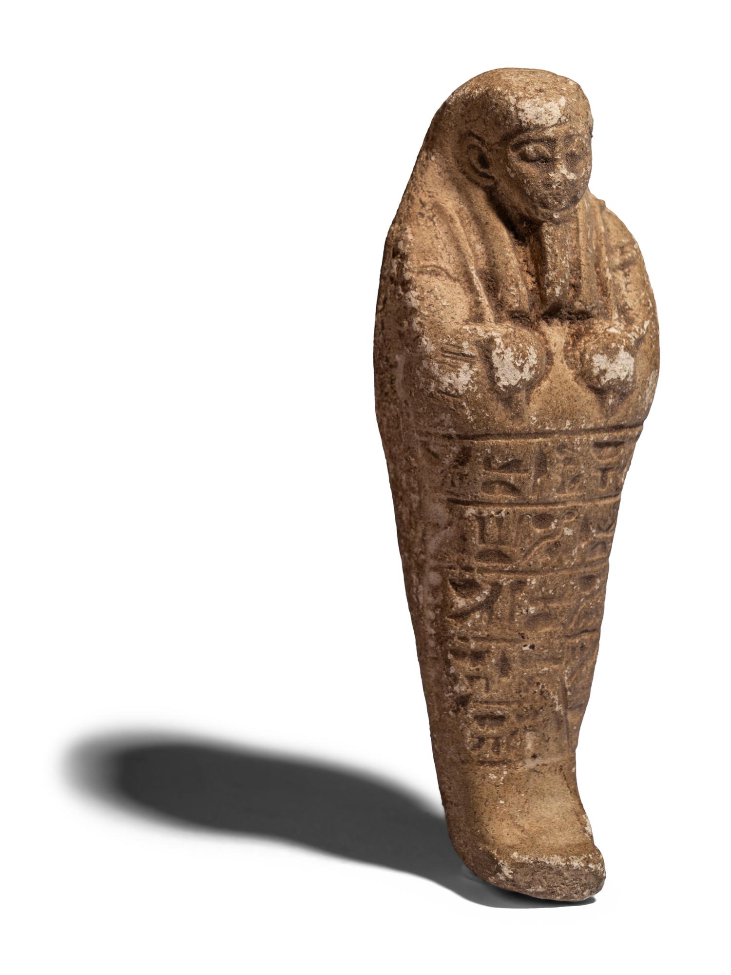 An Egyptian Faience Ushabti
