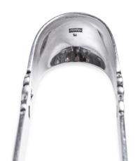 A Pair of Georg Jensen Silver Salad Tongs