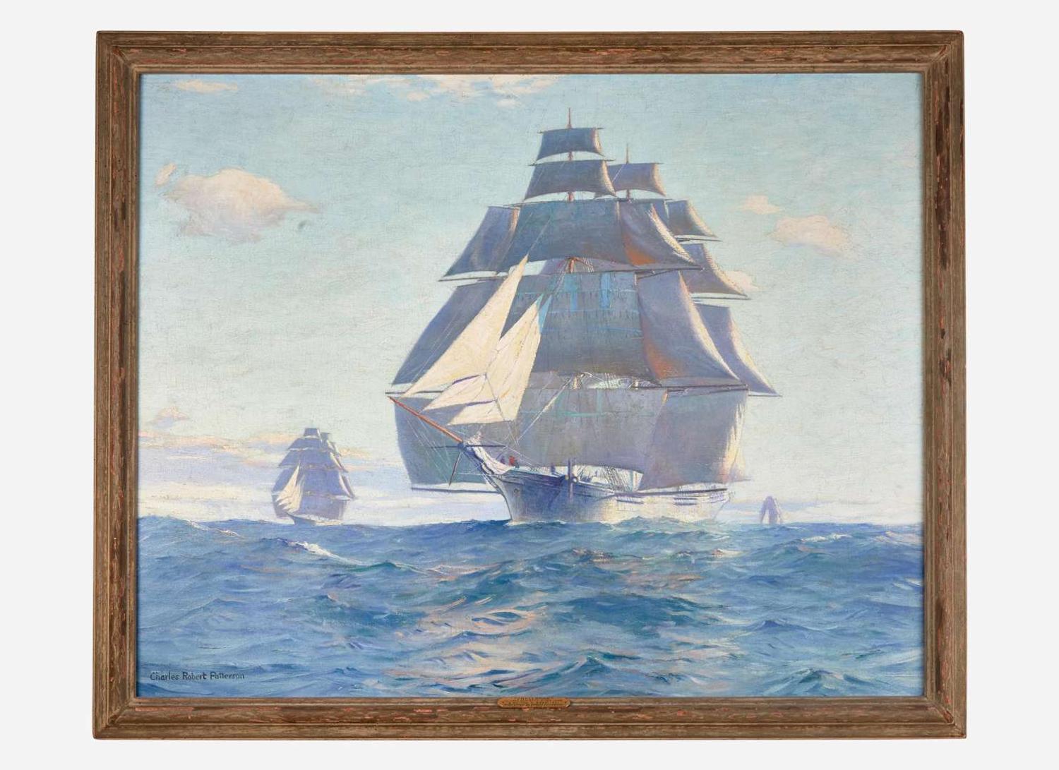 Charles Robert Patterson (American, 1875-1958) - The Clipper Ship Challenge