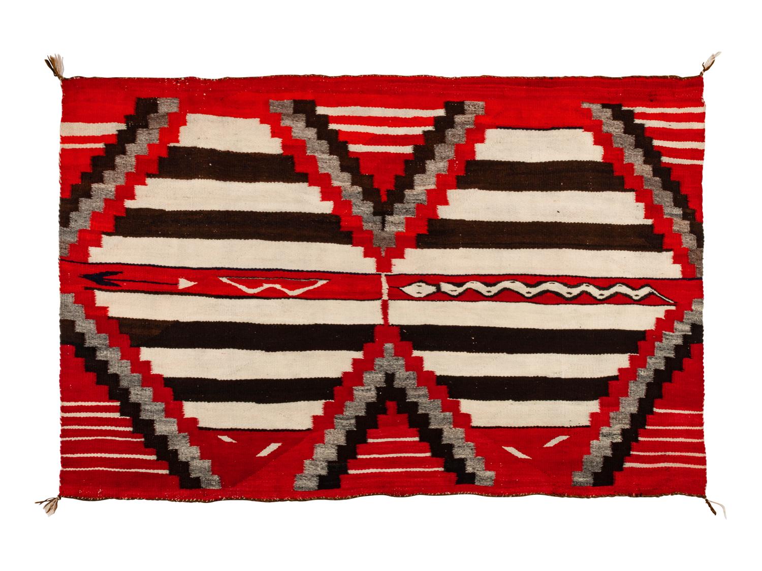 Navajo Third Phase Pictorial Chief's Blanket