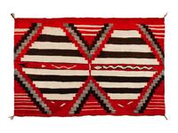 Navajo Third Phase Pictorial Chief's Blanket