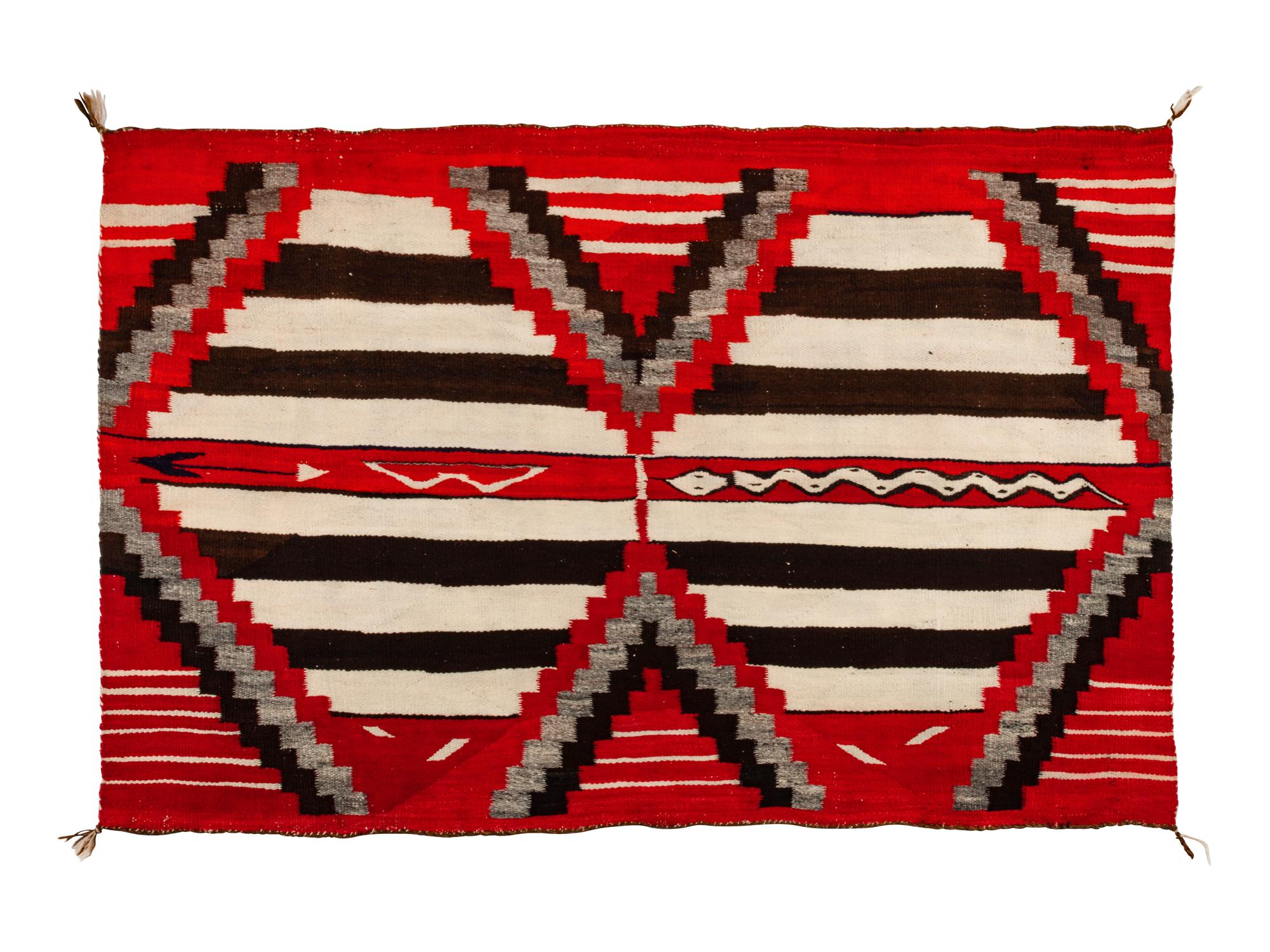 Navajo Third Phase Pictorial Chief's Blanket