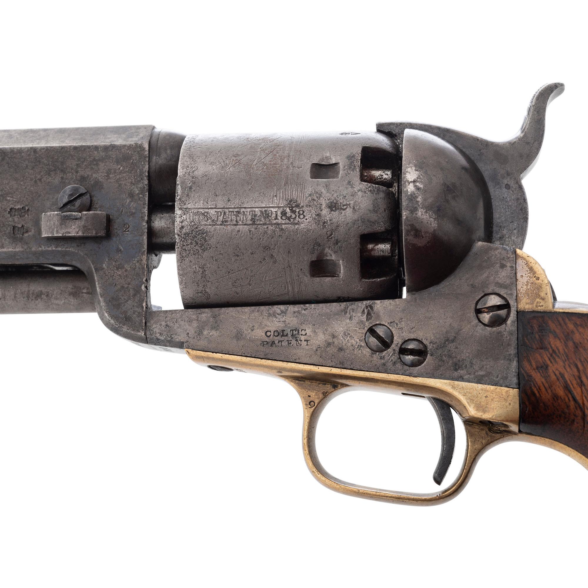 Early London Colt 1851 Navy Revolver