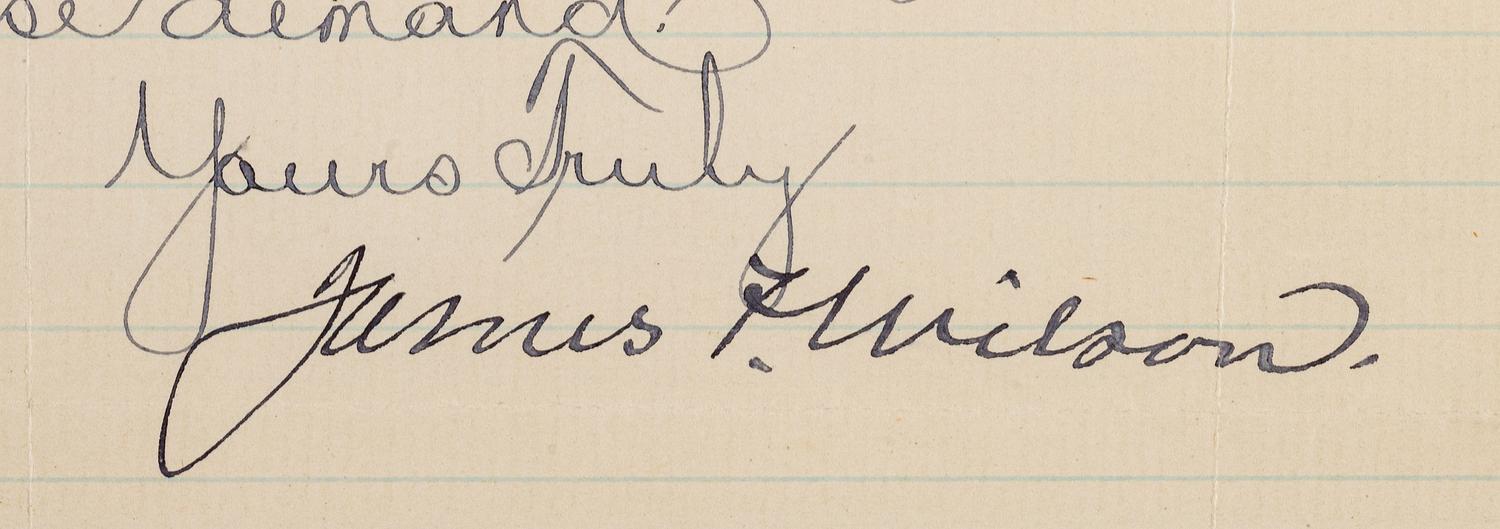 [AUTOGRAPHS]. Signatures of 19th-century American military and political figures.