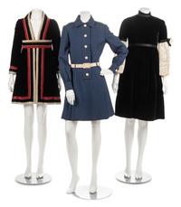 Three Geoffrey Beene Dresses, c.1968 -70s