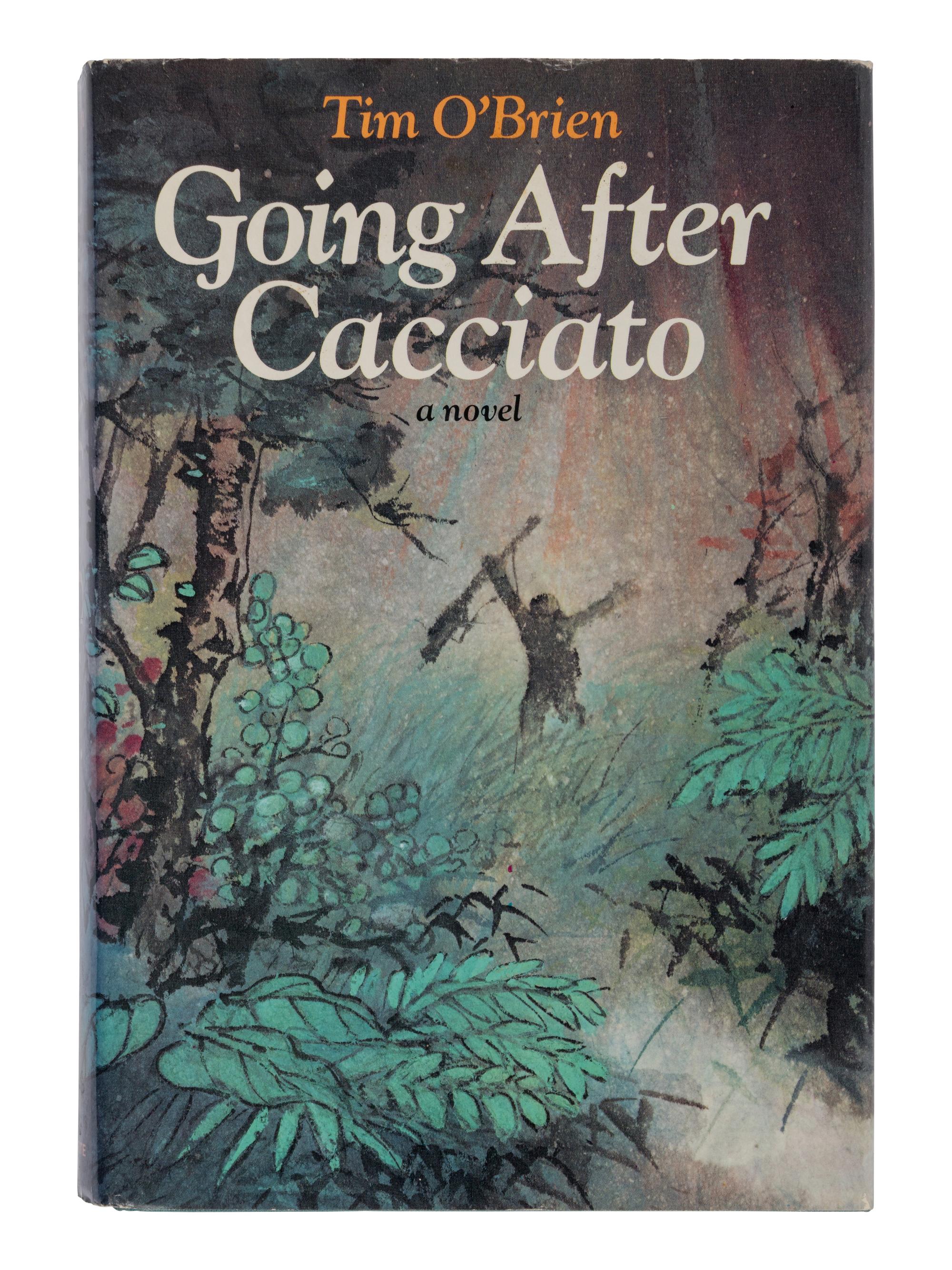 O'BRIEN, Tim (b.1946). Going after Cacciato . New York: Delacorte Press/ Seymour Lawrence, 1978.