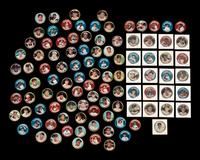 A Group of 102 1964 Topps Baseball Coins Including Mickey Mantle and Multiple Hall of Famers,