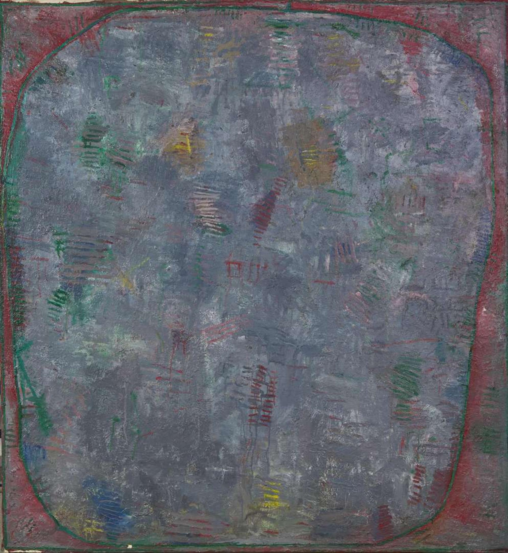 Elizabeth Murray (American, 1940-2007) - Gray Apple