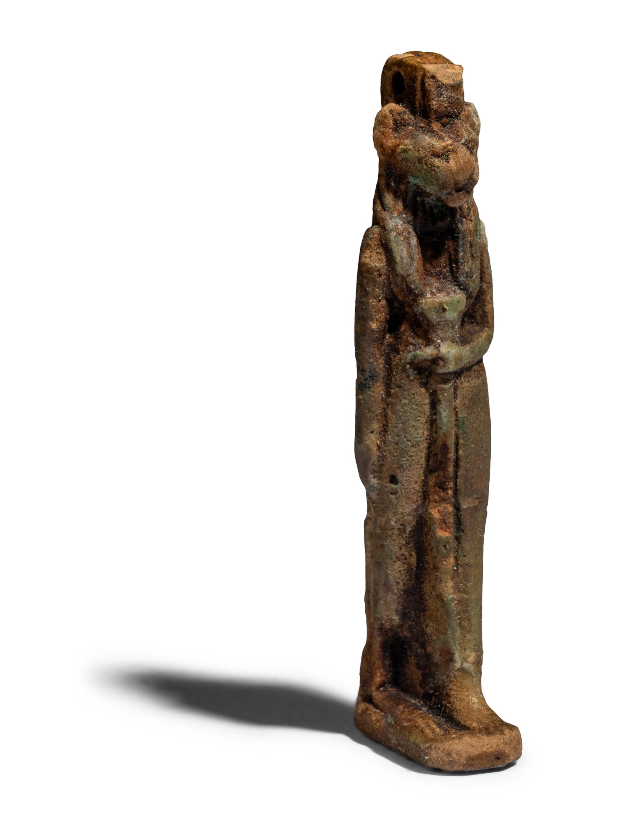 An Egyptian Faience Sekhmet