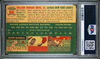 A 1954 Topps Willie Mays Baseball Card No. 90 (PSA 3 VG)