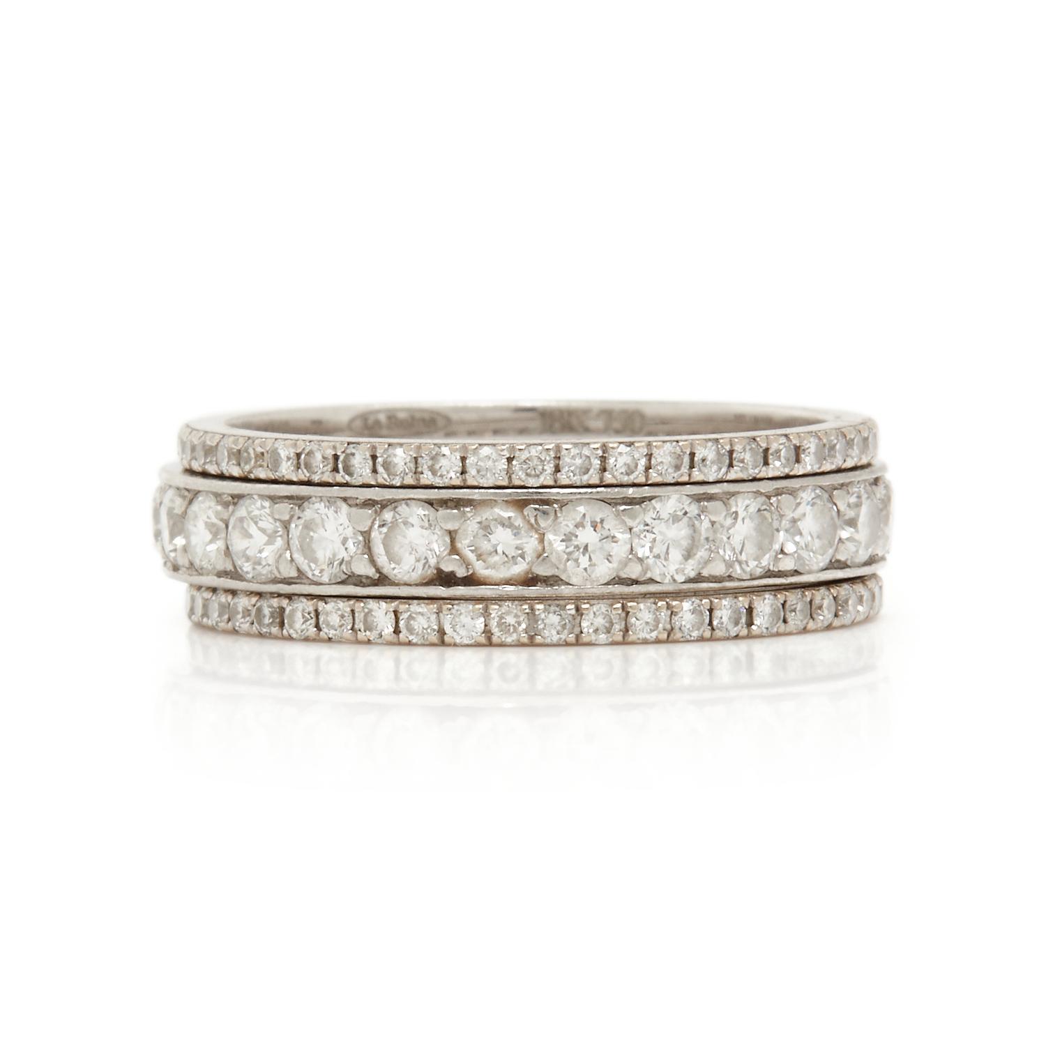 COLLECTION OF DIAMOND ETERNITY BANDS