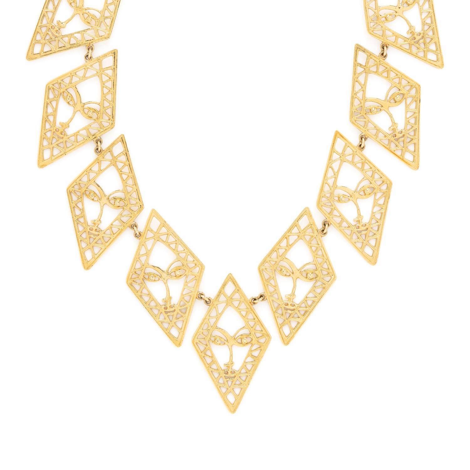 YELLOW GOLD NECKLACE