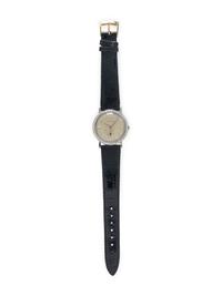 HAMILTON, VINTAGE 14K WHITE GOLD AND DIAMOND WATCH
