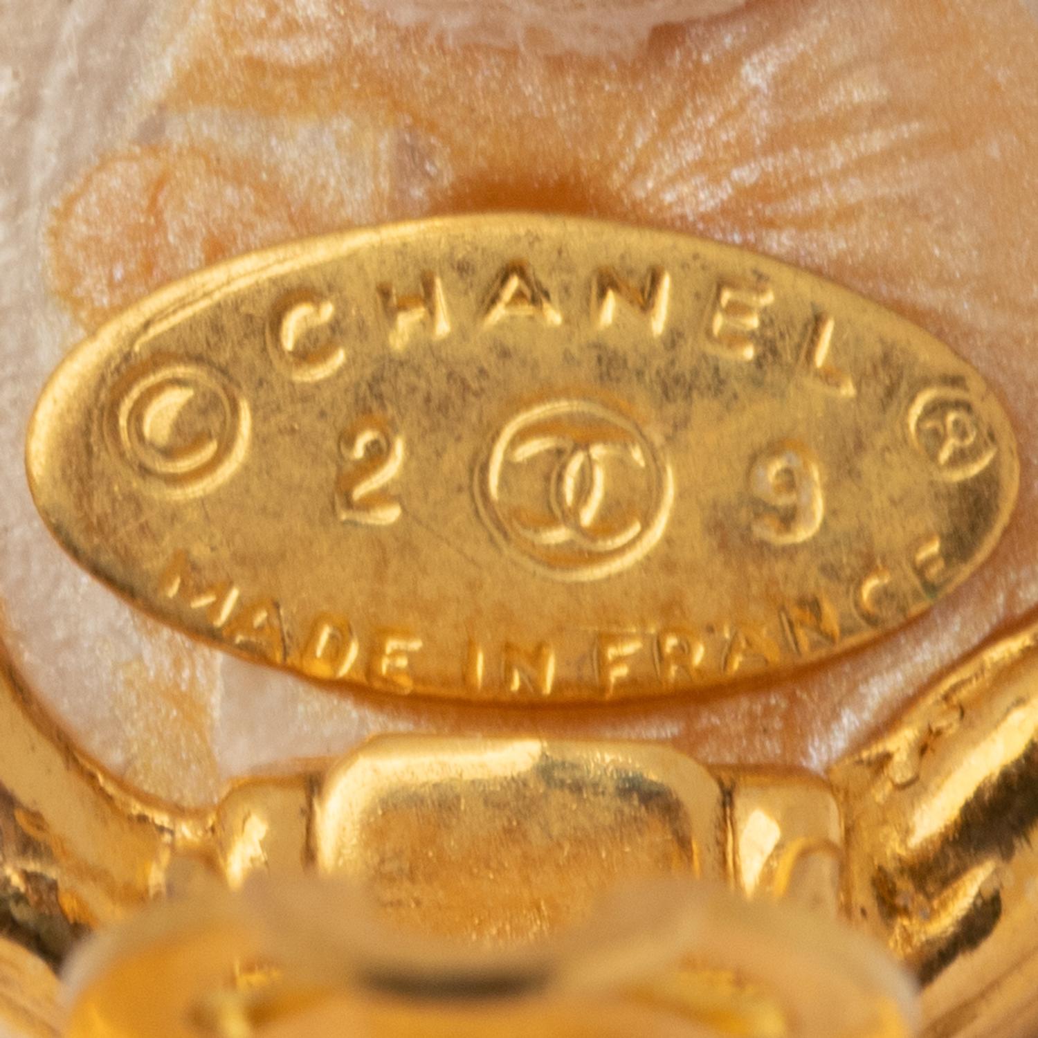 Chanel, CC Drop Ear Clips