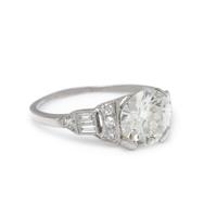 ART DECO, DIAMOND RING