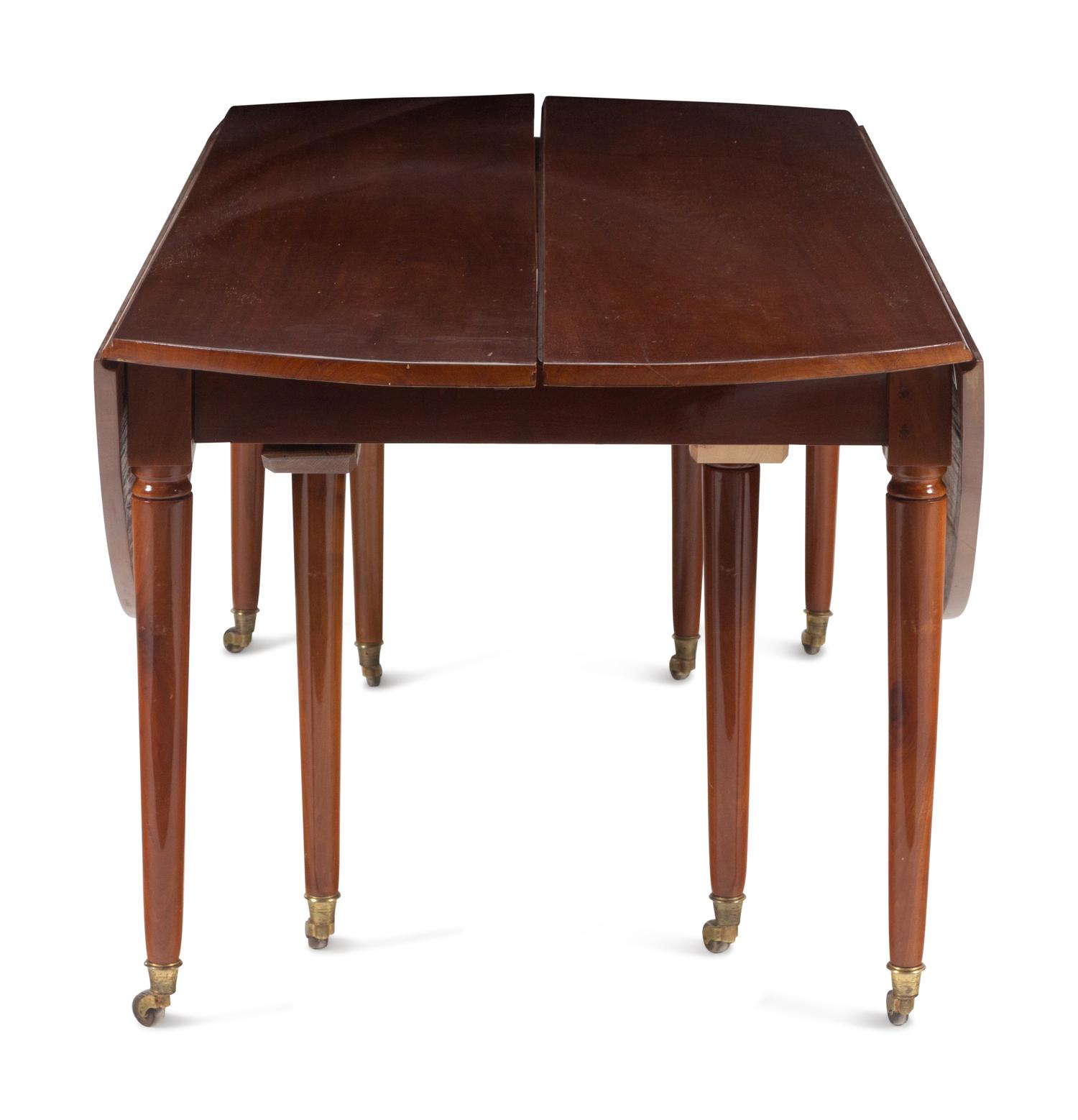 A Directoire Mahogany Dining Table