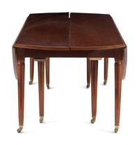 A Directoire Mahogany Dining Table
