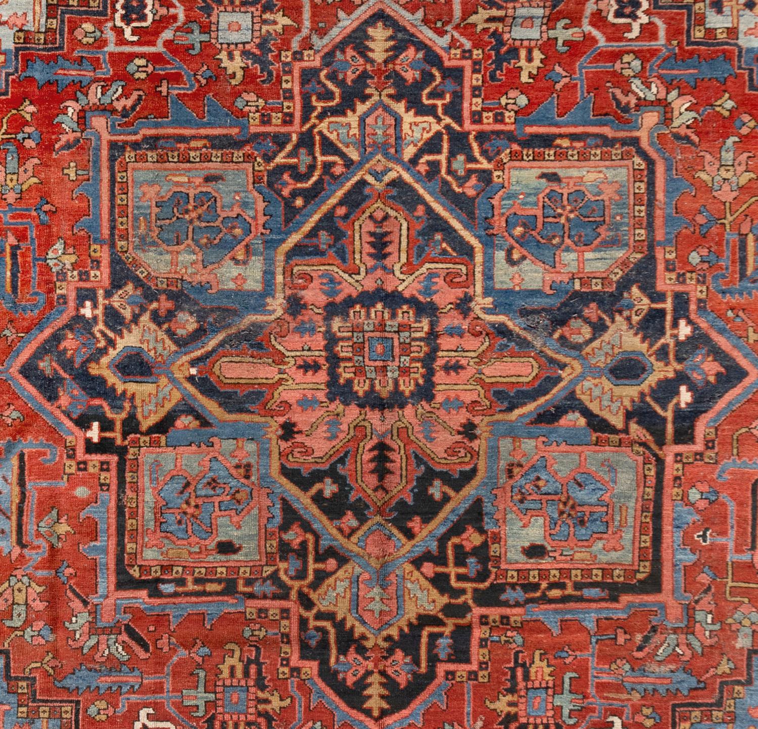 A Heriz Carpet