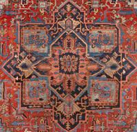 A Heriz Carpet