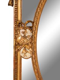 A Louis XVI Style Giltwood Mirror