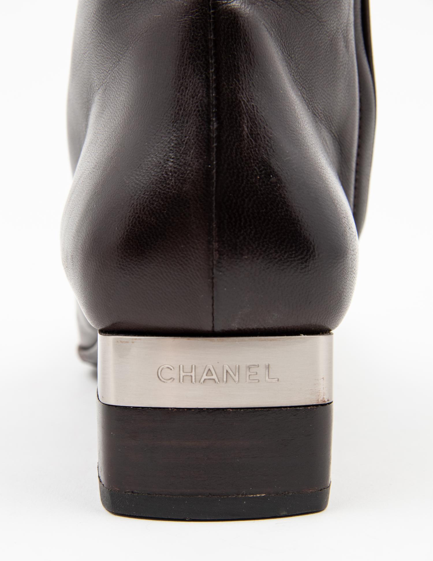Five Pairs of Chanel Boots and Shoes