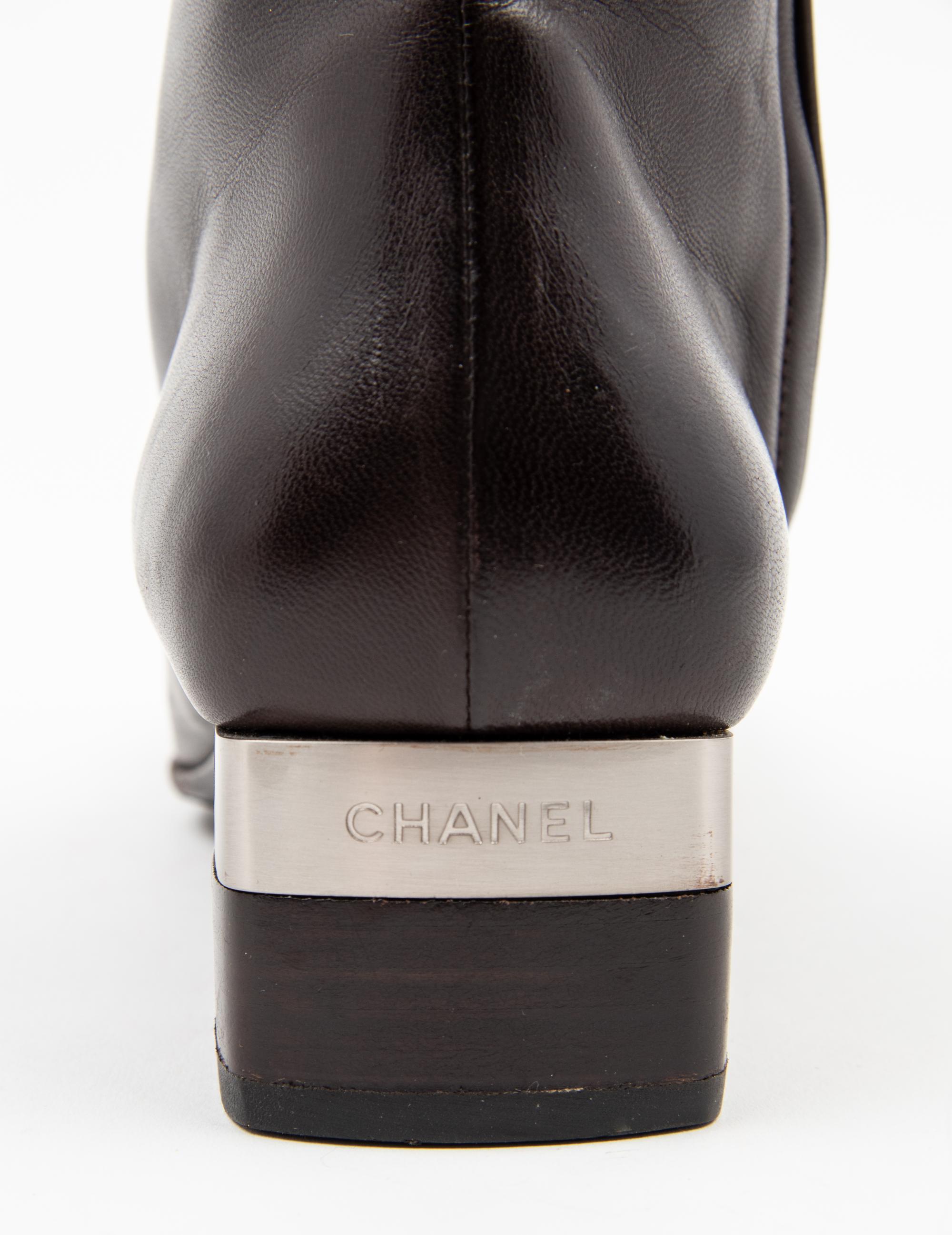 Five Pairs of Chanel Boots and Shoes