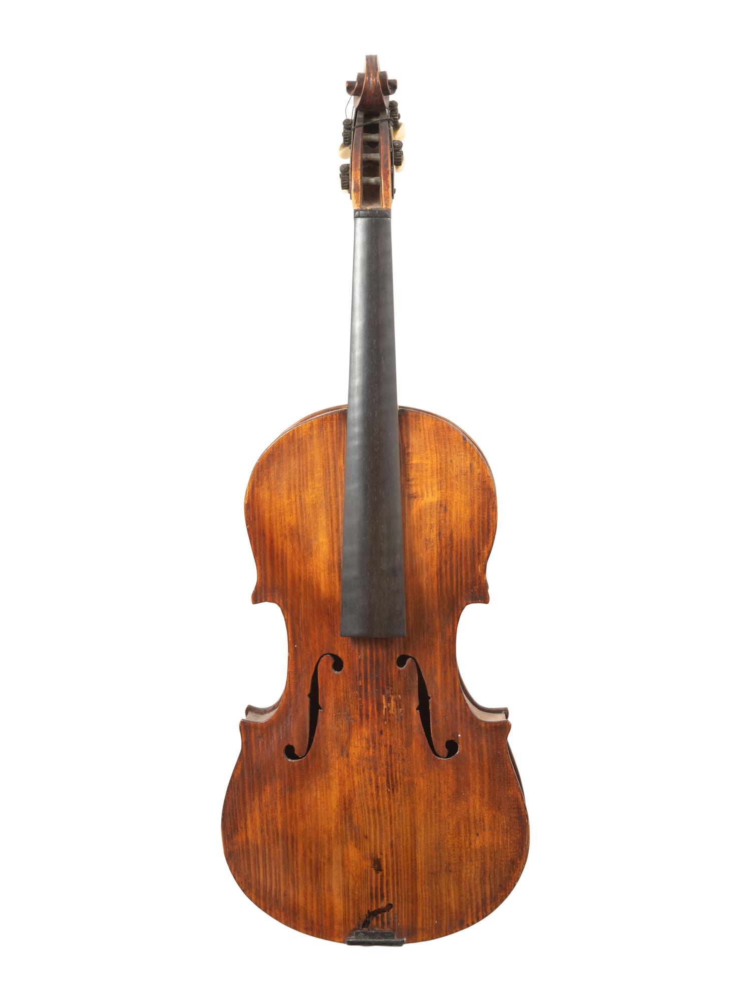 A Carved Pine Violin