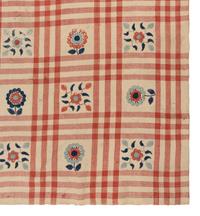 Three Cotton and Wool Jacquard Coverlets