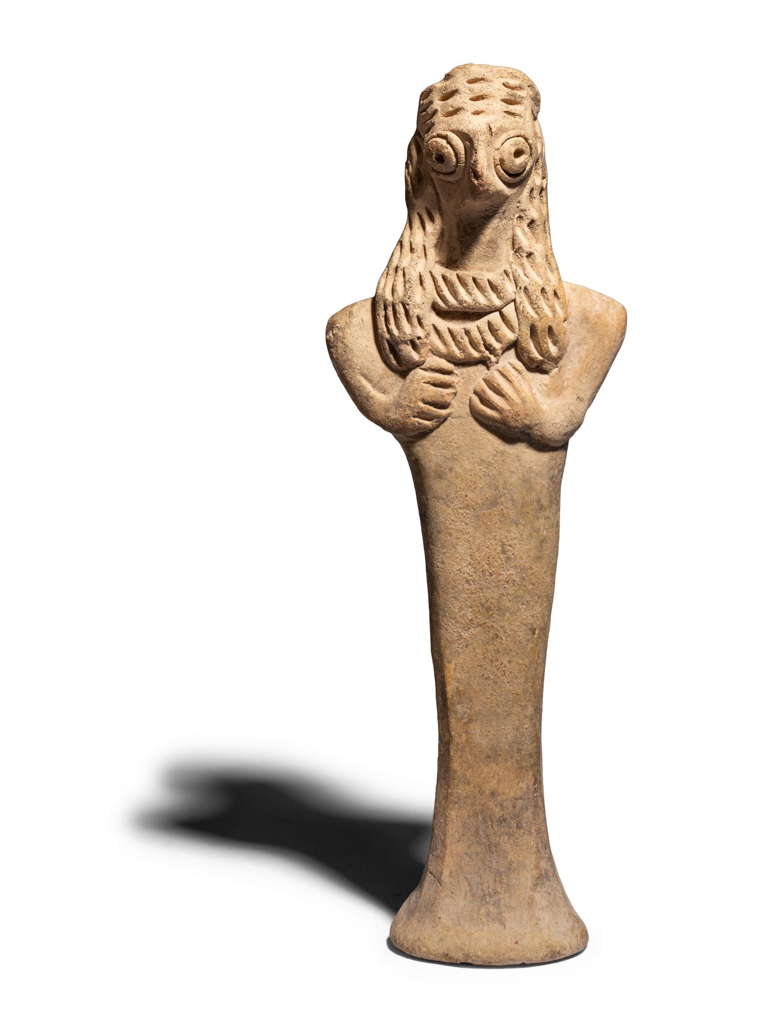 A Syro-Hittite Terracotta Figure