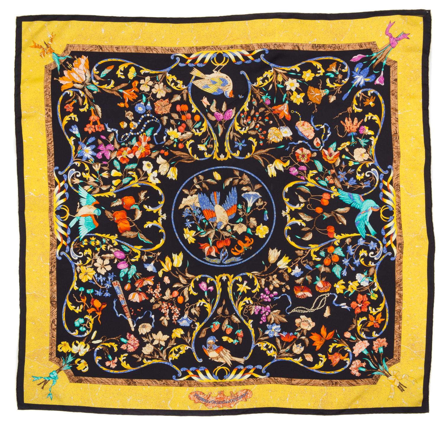 An Hermes 90cm Silk Scarf, 36" x 36"