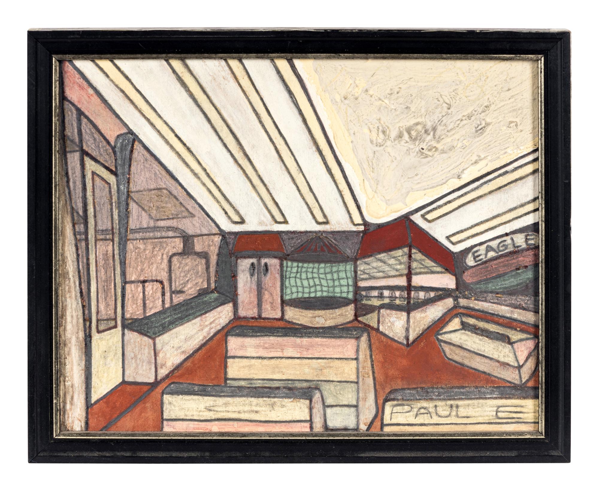 Eagles Grocery, Untitled, and Hotel & Motel & More (three works)