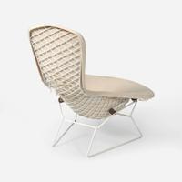 Harry Bertoia (American, 1915-1978) "Bird" Lounge Chair and Ottoman, Knoll Associates, USA, designed 1952, the present lot circa 1960s