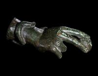 A Bronze Votive Hand of Zeus Sabazios