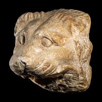 An Attic Marble Lion's Head Sima (Waterspout)