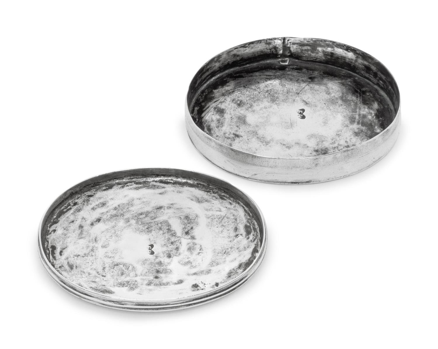 A Rare Early American Silver Snuff Box