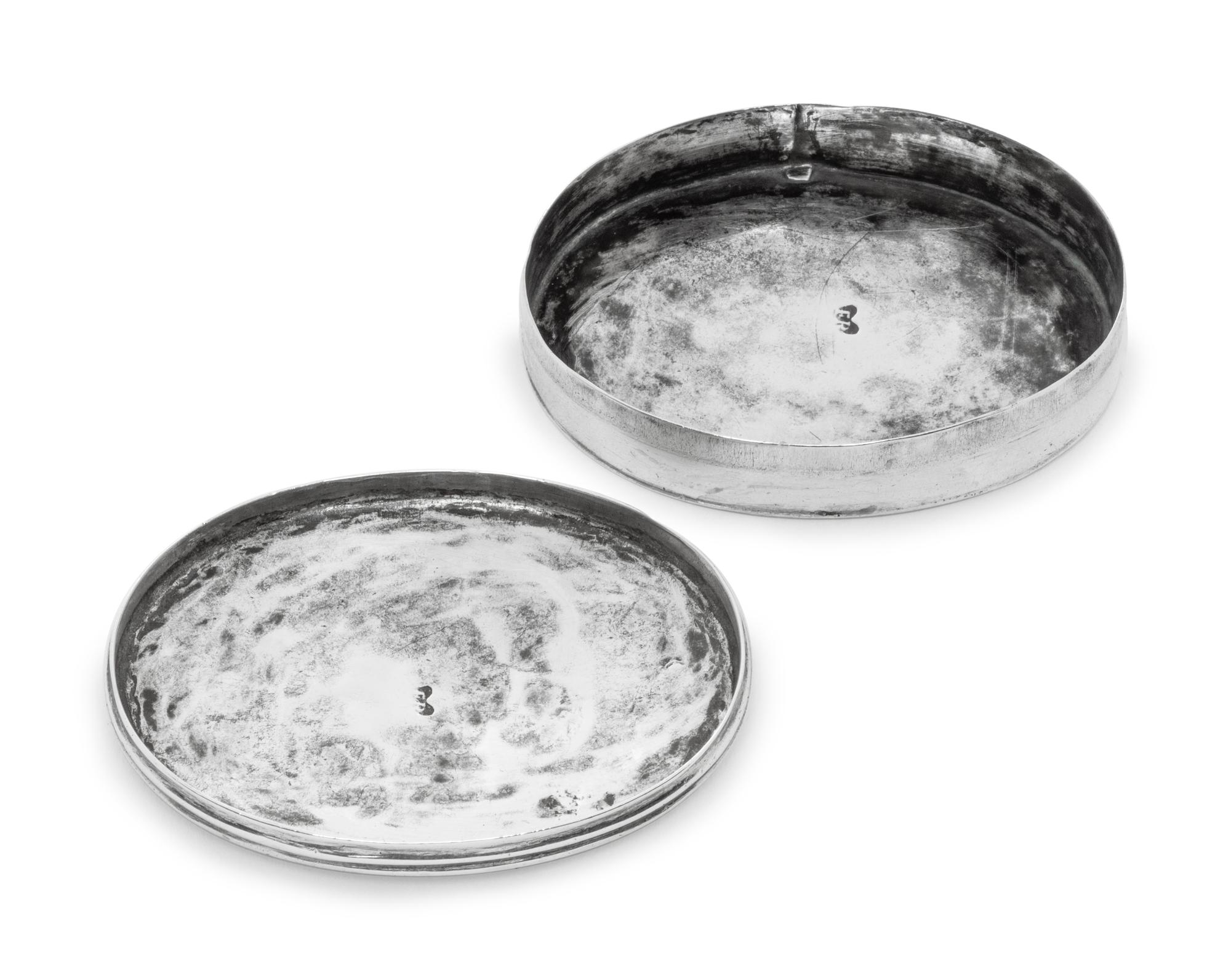 A Rare Early American Silver Snuff Box