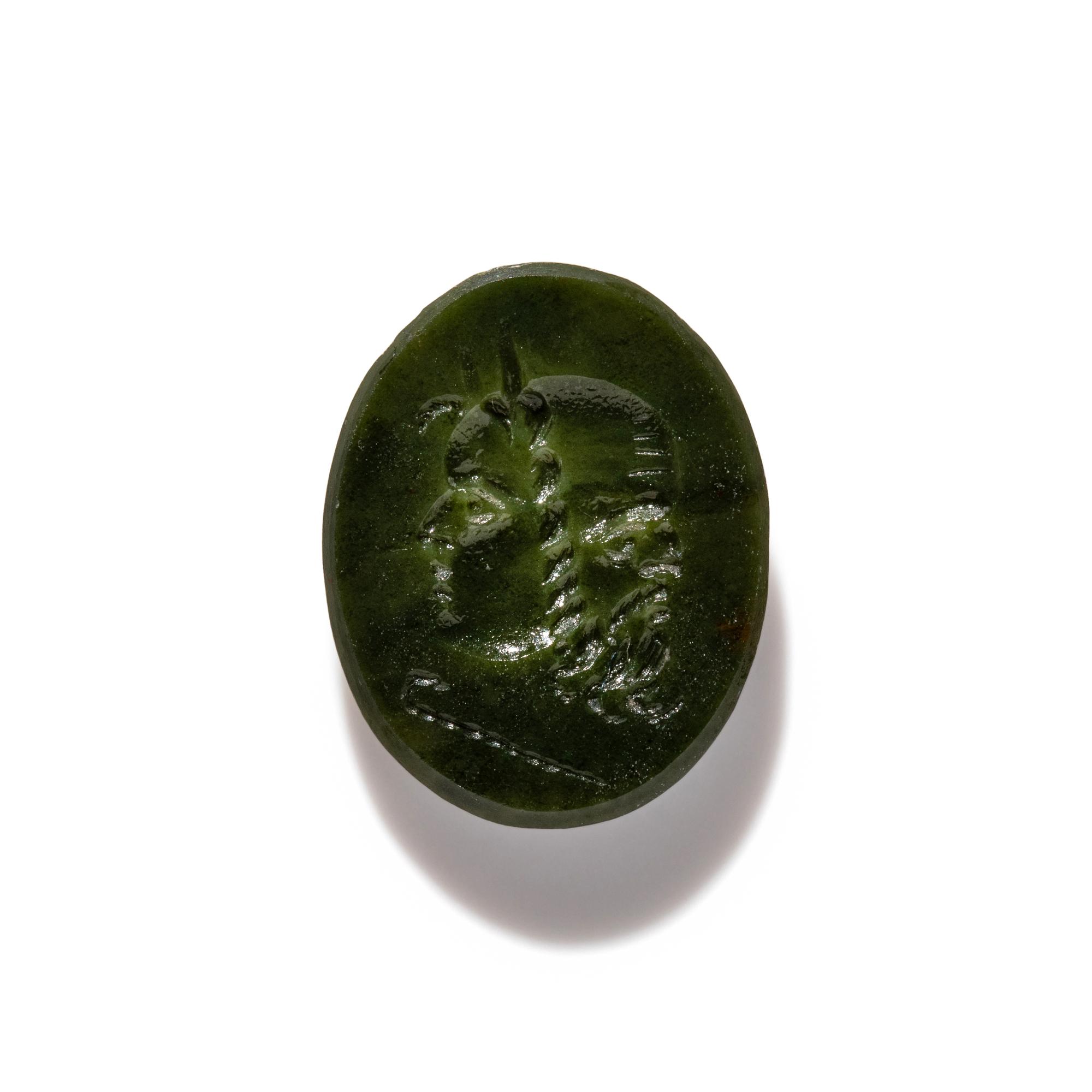 A Roman Plasma Intaglio with a Janus Head