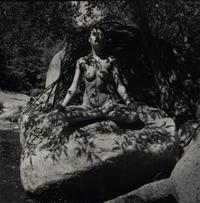 Untitled (Twinka Under Tree Shadow, Yosemite) , 1975